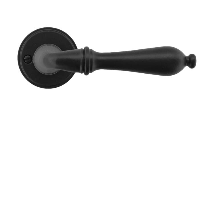 Poignée de porte pro amalfi noir sans rosace