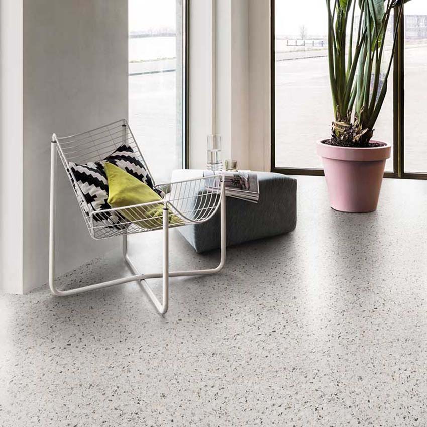 Vinyl Floorify Terrazzo - grote tegels - 60x90cm