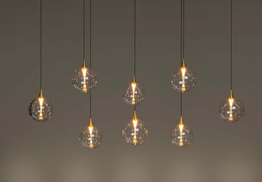Lucide Premium Gisela - Hanglamp - Ø 140 cm - LED Dimb. - 8x3,9W 2700K - Transparant Lucide Premium Gisela - Hanglamp - Ø 140 cm - LED Dimb. - 8x3,9W 2700K - Transparant