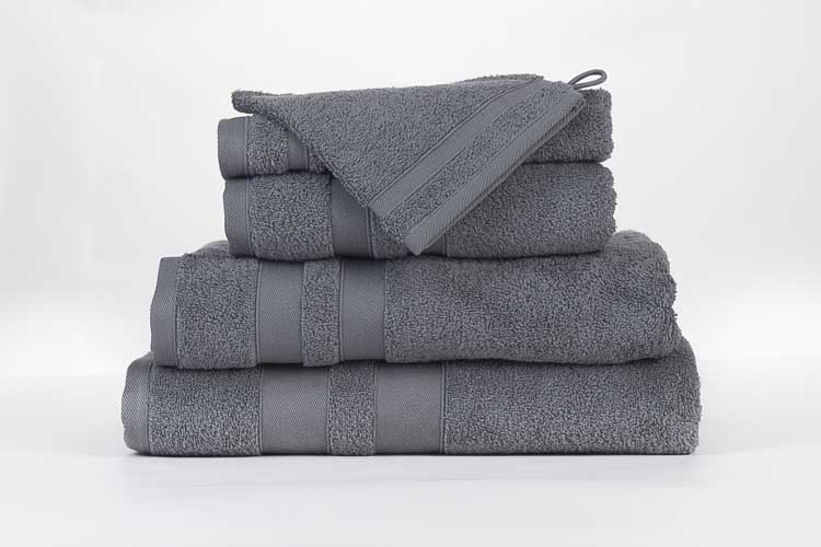 Serviette Cosibel 50x100 cm grise