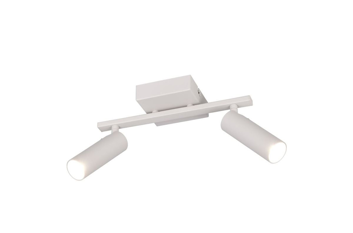 Spots en saillie - beige - 28x15x17cm - dimmable - 2xGU10 max. 5W