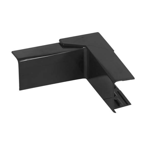 Cache-câble angle intérieur/extérieur variable DLP noir 20 x 12,5 mm Cache-câble angle intérieur/extérieur variable DLP noir 20 x 12,5 mm