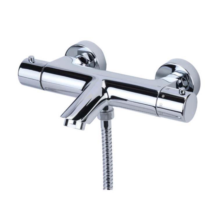 Badkraan New Country thermostatisch chroom