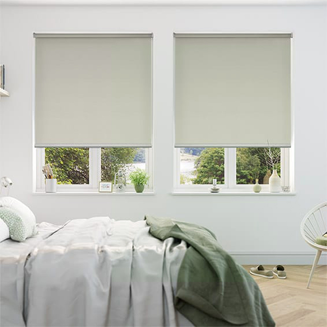 Rolgordijn verduisterend licht beige 180x250cm