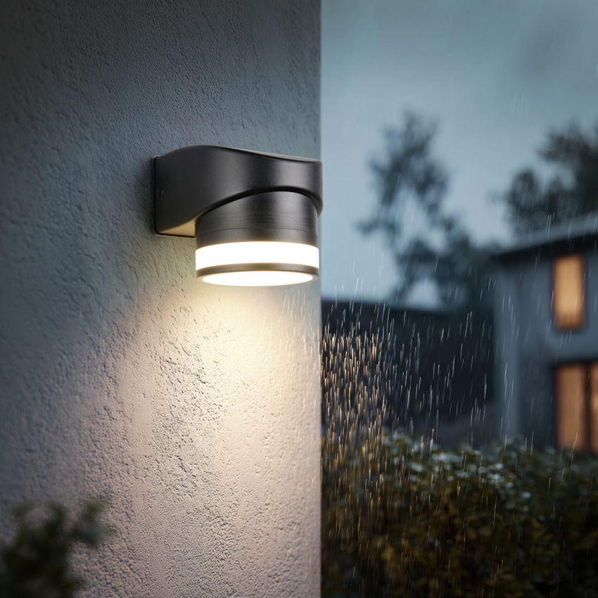 Applique murale - noir mat - 10,5x10x12cm - dimmable - GX53 - 1x10W - 4000K
