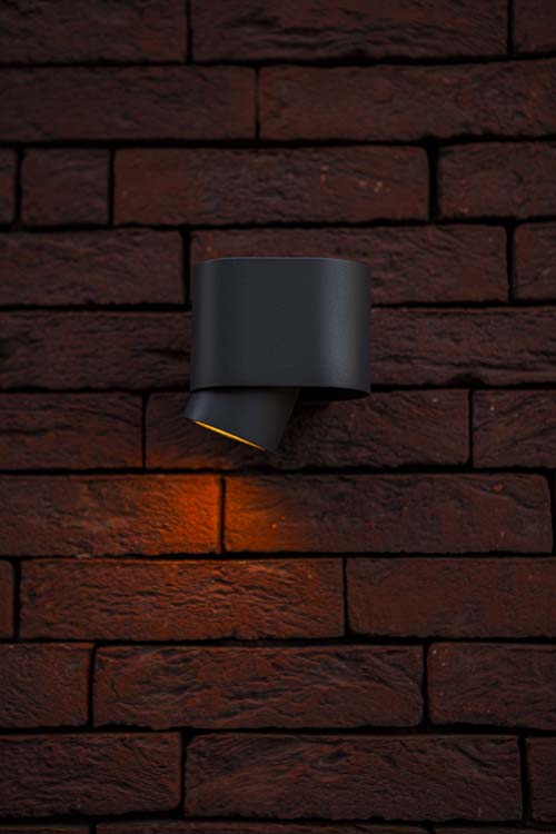 Eclairage extérieur lampe murale gris foncé GU10 7W Eclairage extérieur lampe murale gris foncé GU10 7W