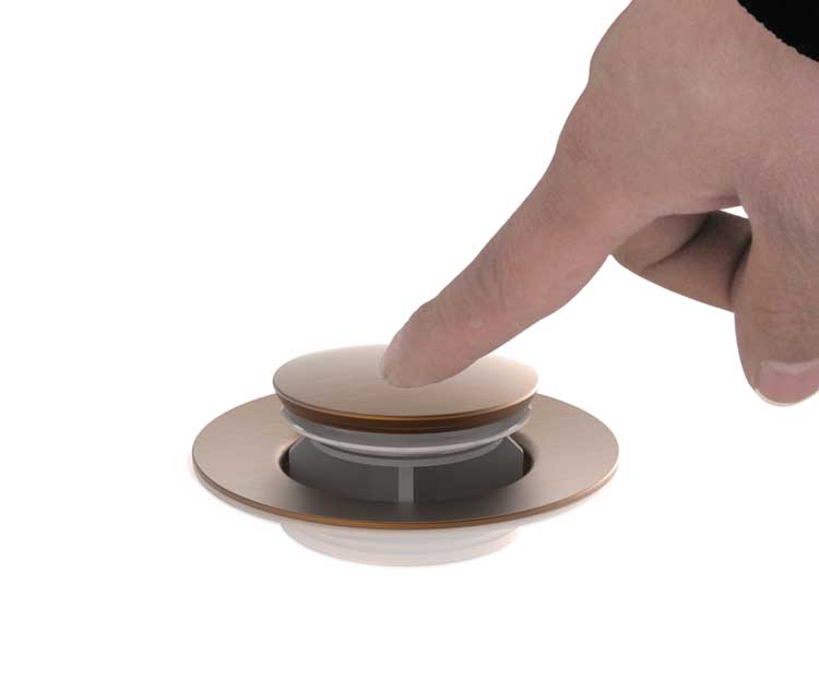 Wastafelkraan Egon mat koper