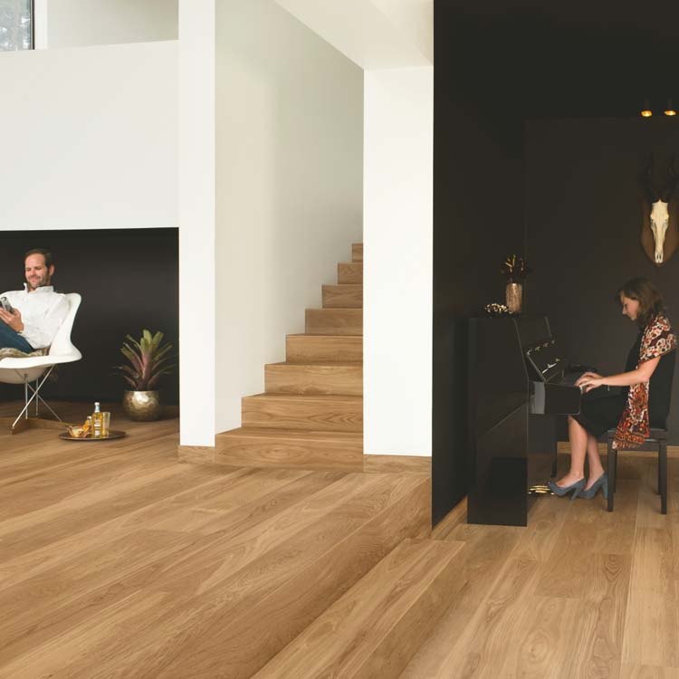 Échantillon Quick-Step parquet palazzo Chêne héritage naturel mat