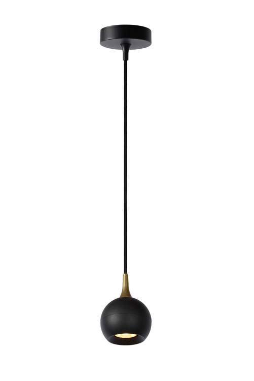 Hanglamp - zwart - Ø9cm - GU10 - 5W