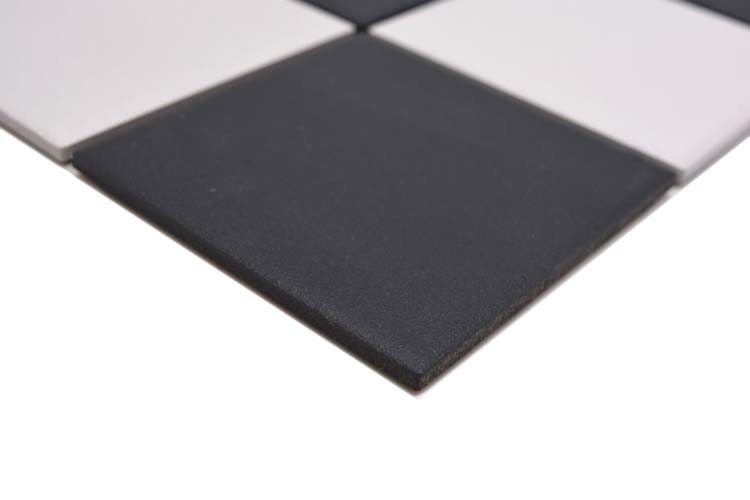 Mozaïek Dambord zwart/wit mat 29,8x29,8cm