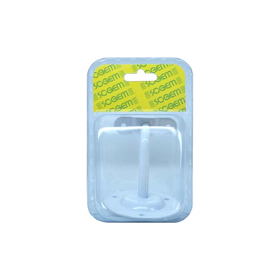 Muursteun voor handgreep metaal 8x7cm
