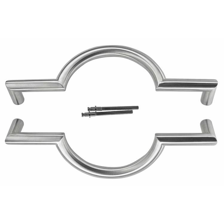 Tirant pro co 25/400 inox plus paire épaisseur porte>3cm