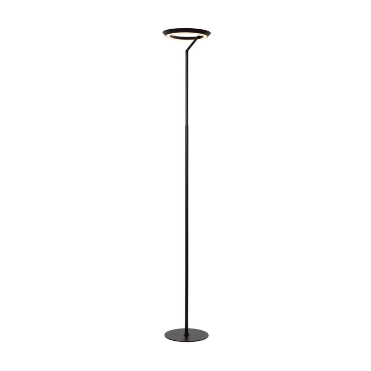 Lampadaire - Ø 28 cm - Dimmable - 21W - 2700K - Noir