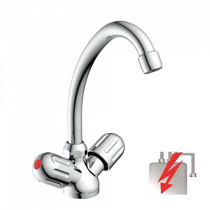 Robinet de cuisine Perdita chrome basse pression