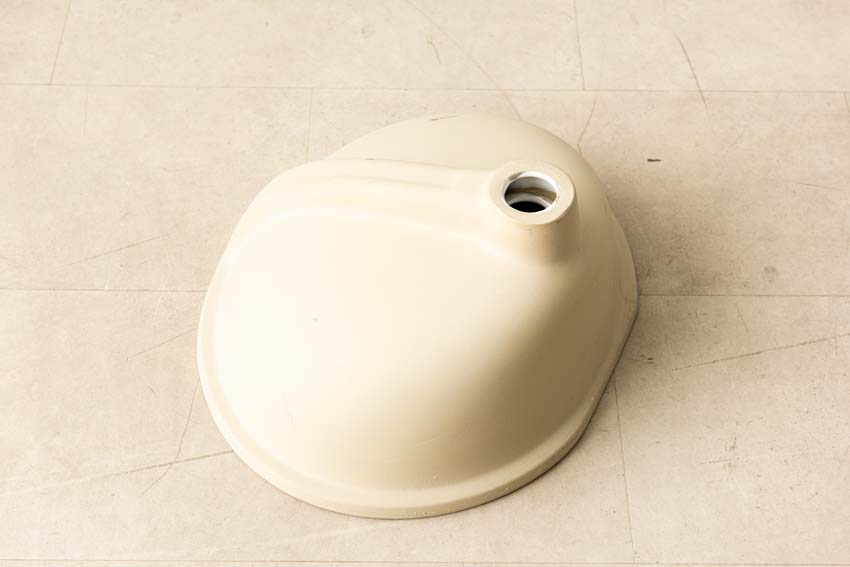 Lavabo Jane blanc 51x39x20cm