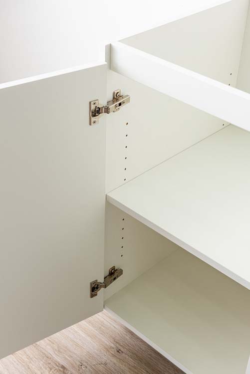 Keukenkast Plenti onderkast wit 50x78cm