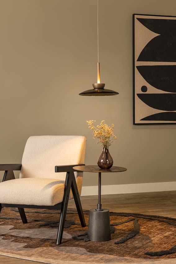 Lucide Premium Santiago - Suspension - LED dimmable - CCT - 1x16W 2700K/4000K - Ambré