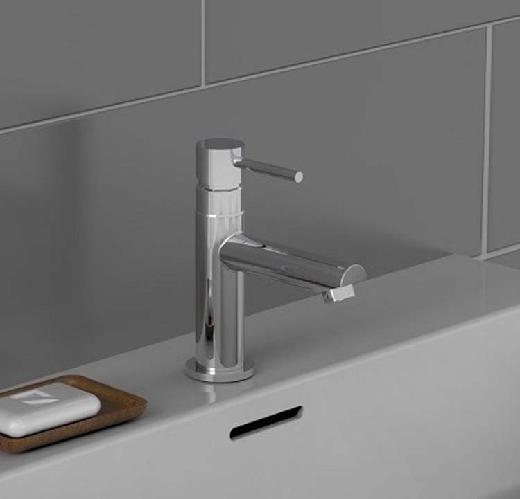 Koudwaterkraan Florus glanzend chroom