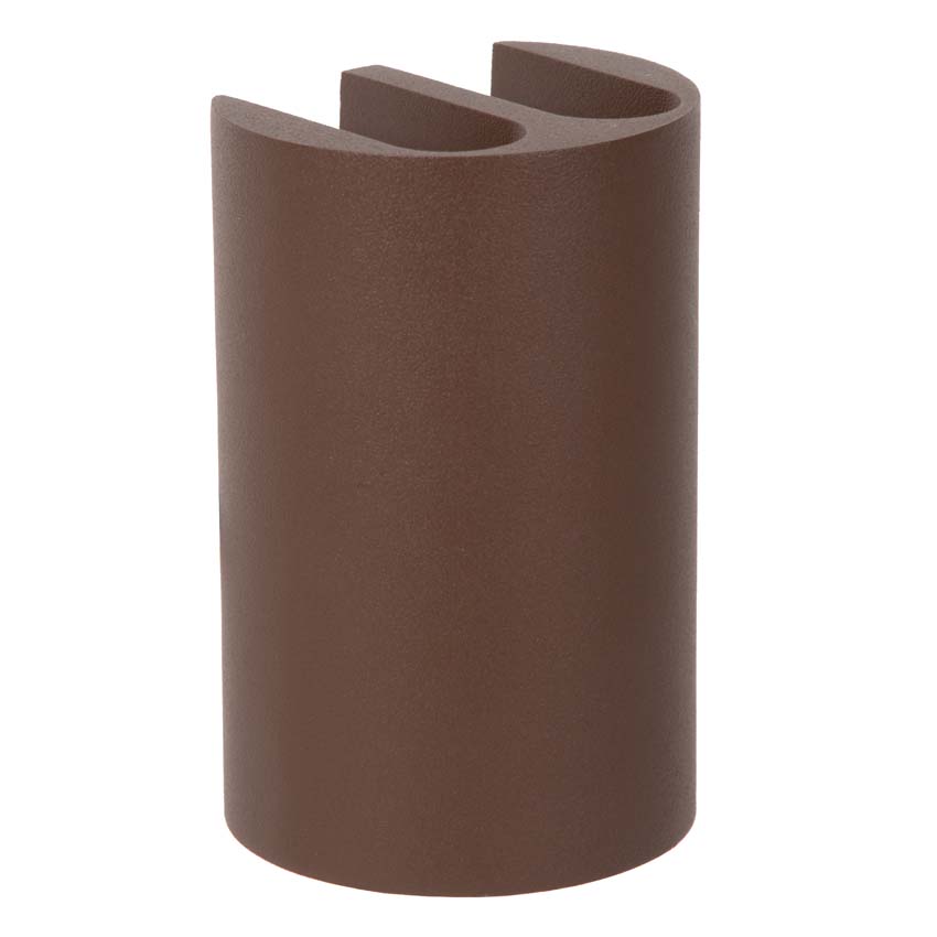 Lucide Essential York - Wandspot / wandlamp binnen/buiten - LED - 4x1,2W 2700K - IP54 - Roestbruin