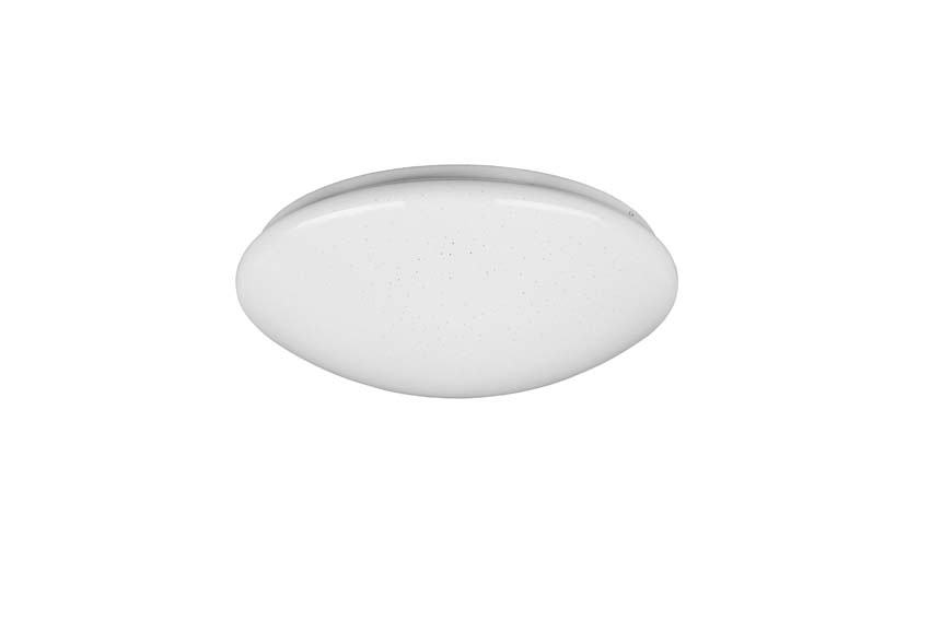 Plafondlamp - wit - Ø38xH10,5cm - dimbaar - LED - 1x18W - 3000/6000K