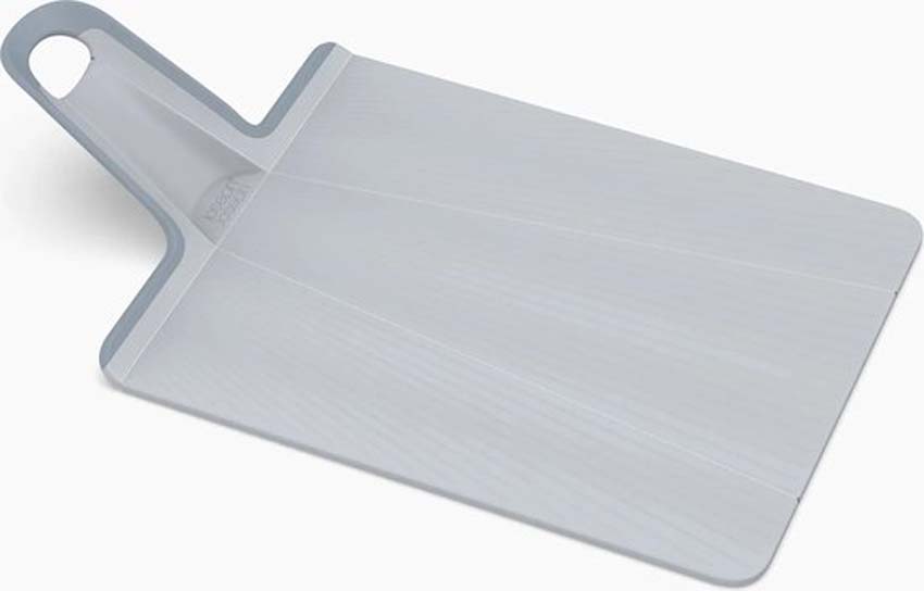 Planche à découper plastique gris 38x21cm