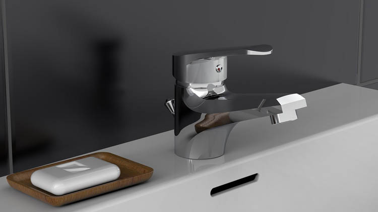 Robinet de lavabo Tia chrome