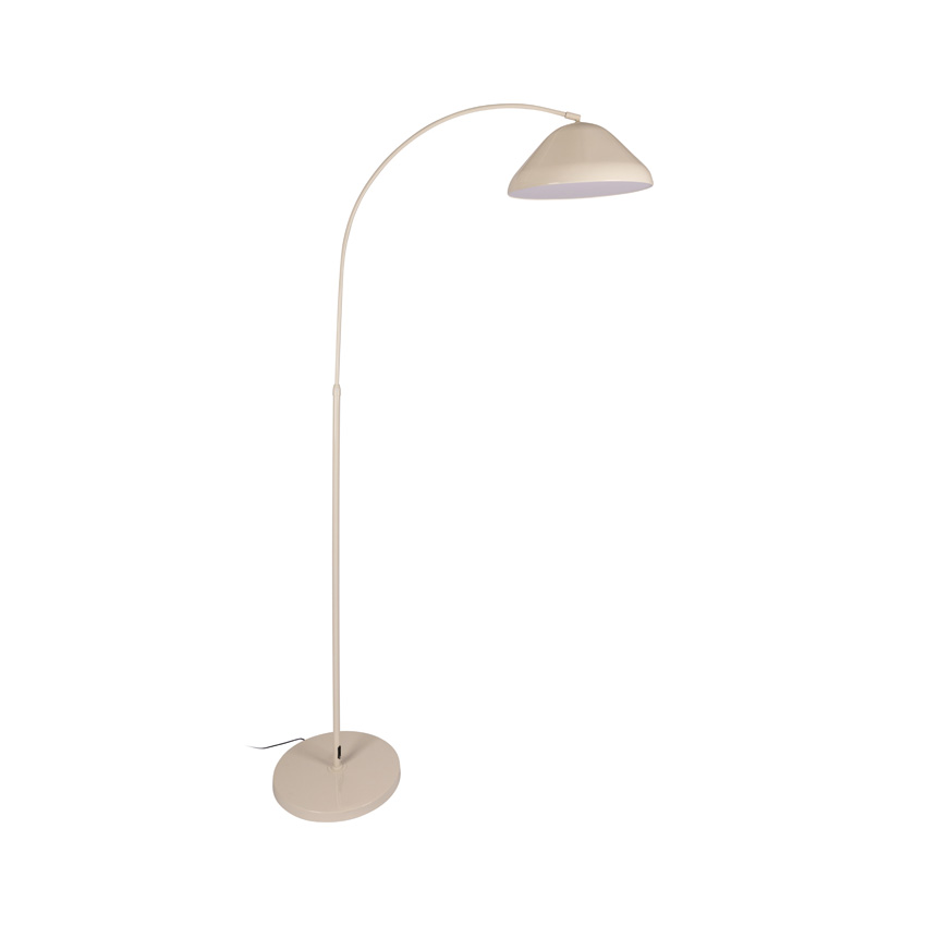 Lucide Vibes Andres - Vloerlamp - 1xE27 - Beige