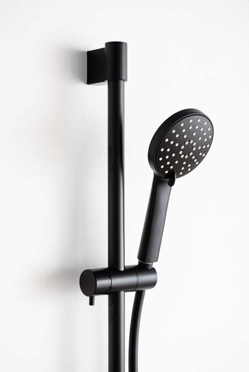 Douchestang Sky met handsproeier mat zwart 70cm verstelbaar