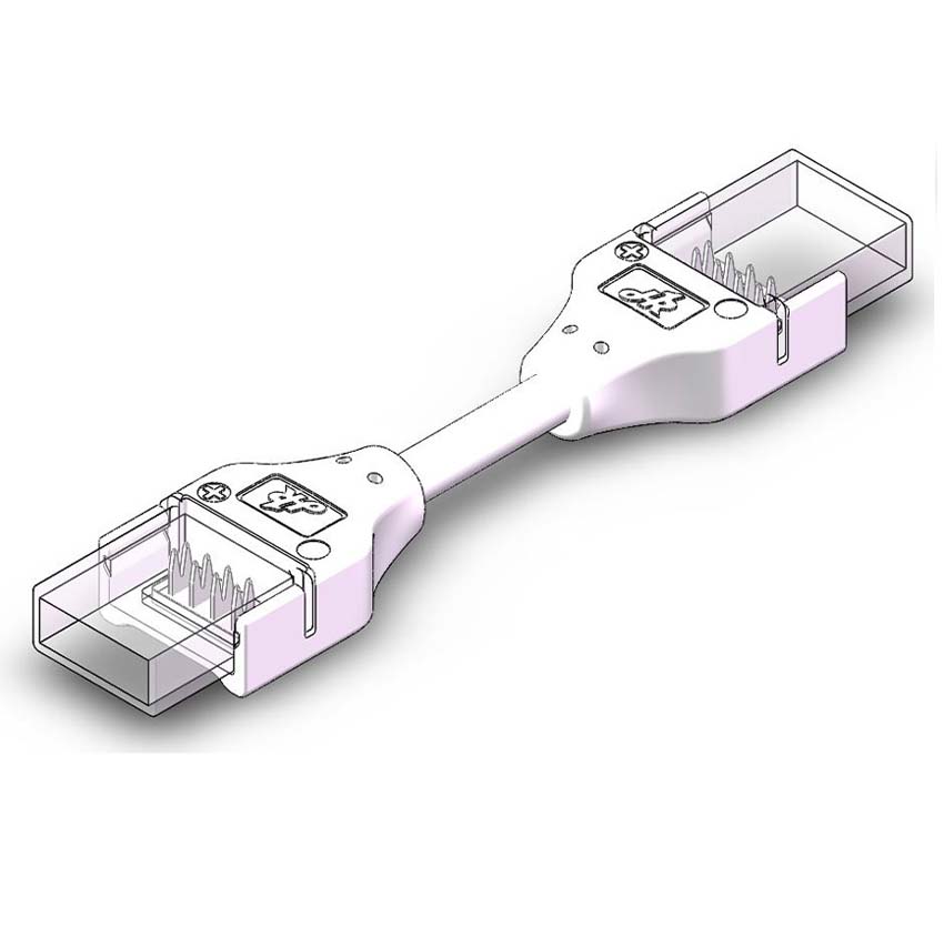 Middenverbinding voor LED-strip RGB 10mm