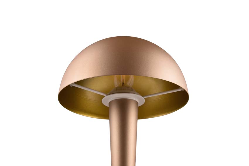 Tafellamp koffie incl LED lamp 470 lumen 5W