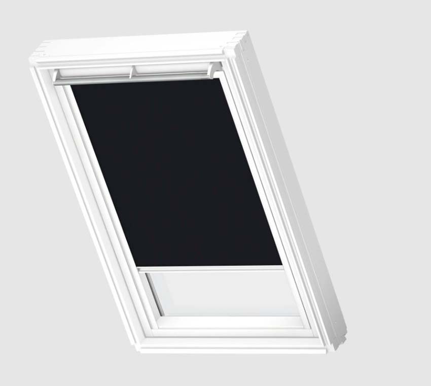 Rolgordijn Velux verduisterend handbediend zwart FK06 3009SWL