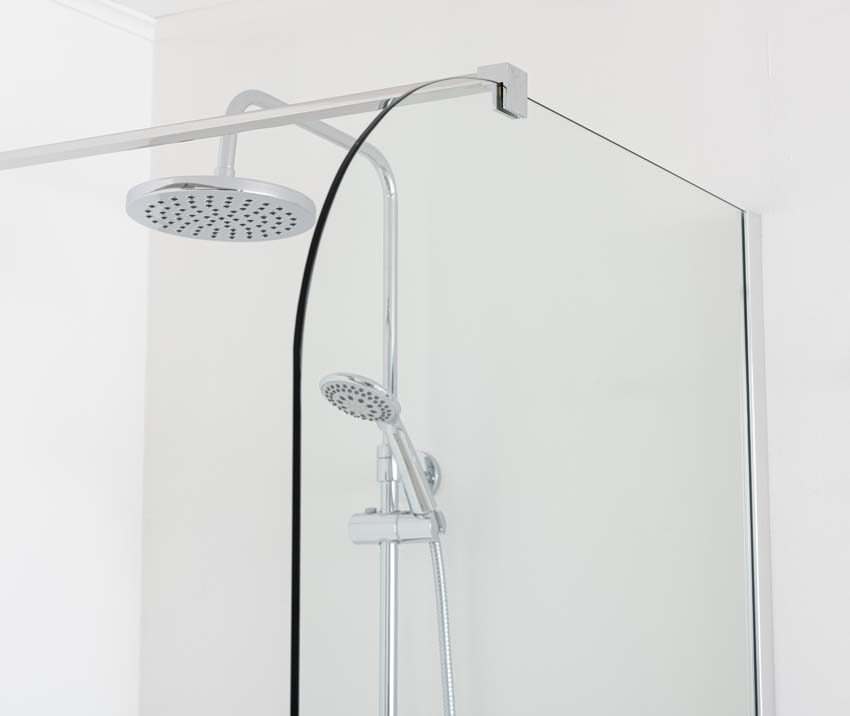 Douchewand Avery afgerond 87x200cm