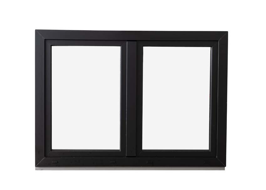 Châssis oscillo+oscillo-battant pvc Deceuninck Elegant Inf noir/noir D