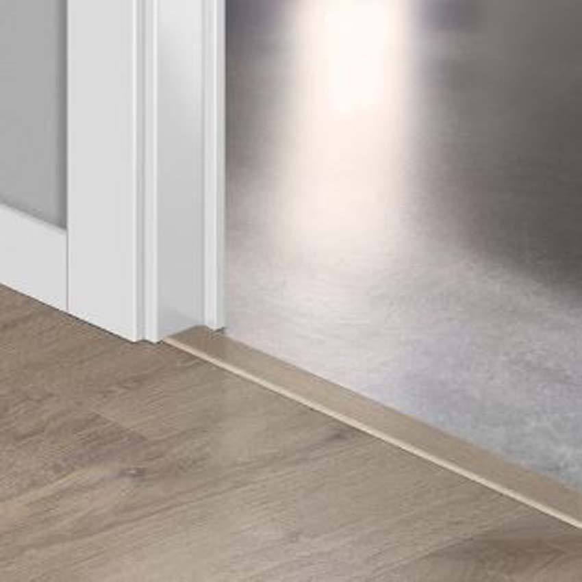 Profilé Incizo Quick-Step chêne gris résistant à l'eau 4,8x1,3x215cm