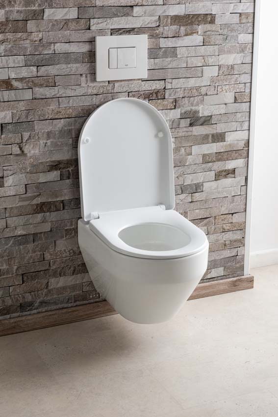 Toilette suspendue G-Shark flush tornade blanc