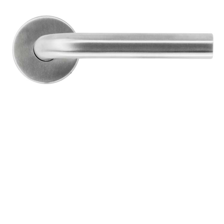 Poignée de porte pro plaravenna l 19mm inox plus sans rosace
