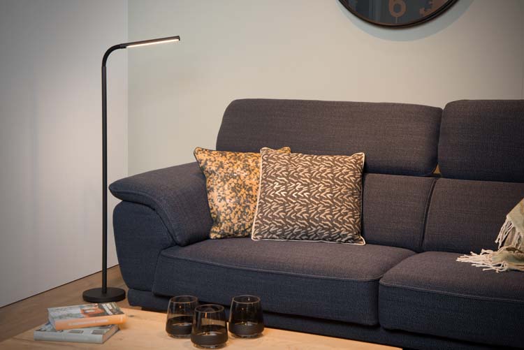 Leeslamp - zwart - H119cm - LED - 5W - 2700K - 3 StepDim