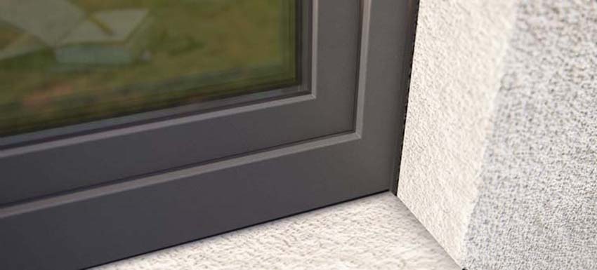 1-VL draaikiepraam pvc Deceuninck Elegant Inf antra/wit B500xH600 mm L