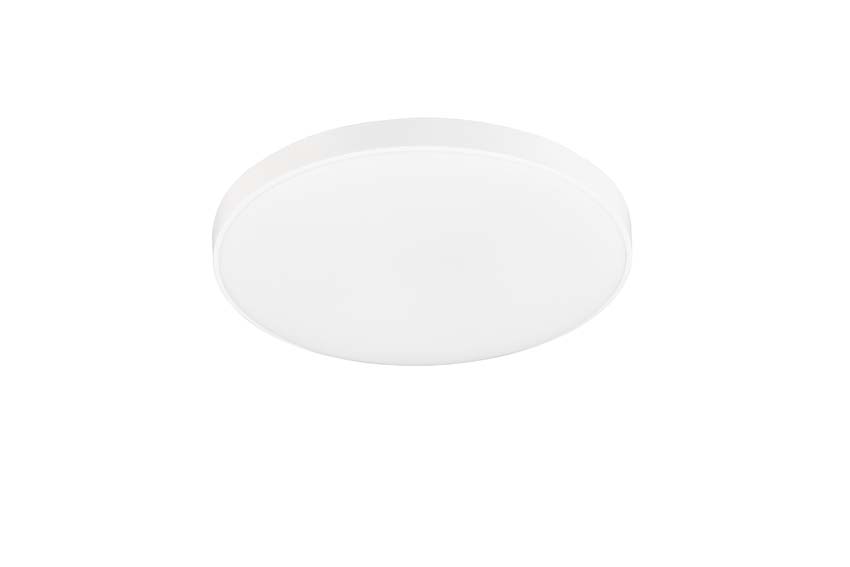 Plafonnier - Wit - Ø27cm - 1x18W - 4000K - IP44