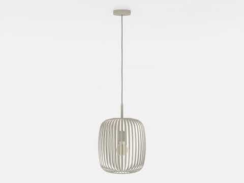 Lampe suspendue Roma E27 couleur sable/beige Lampe suspendue Roma E27 couleur sable/beige