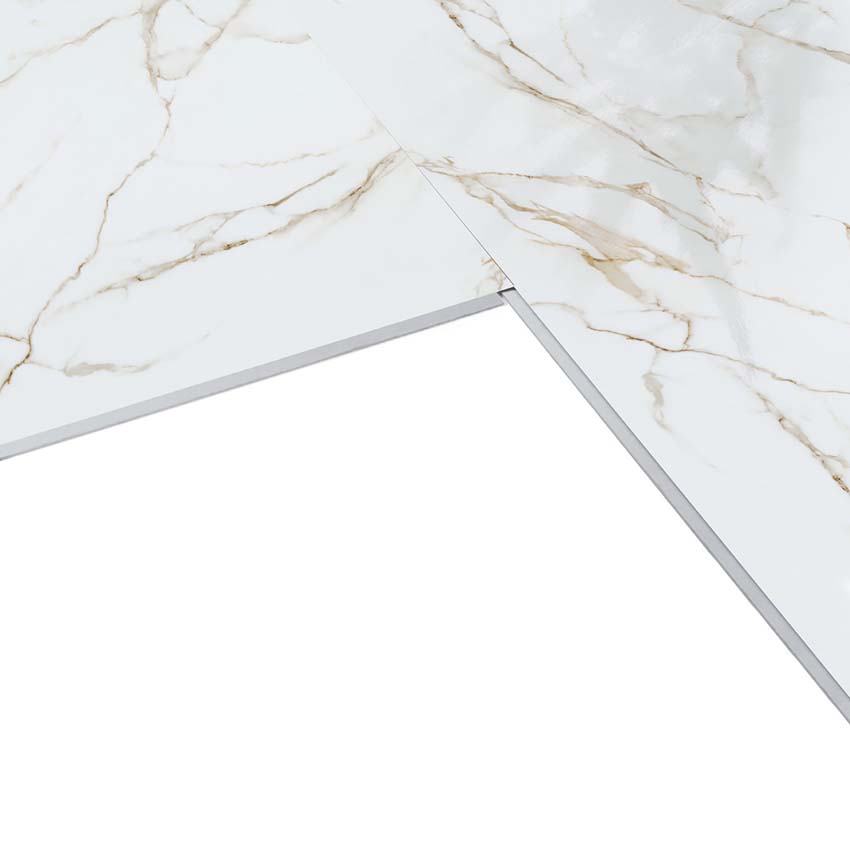 Wandpaneel Dumawall XL Sintra gloss marmer wit 90x260cm