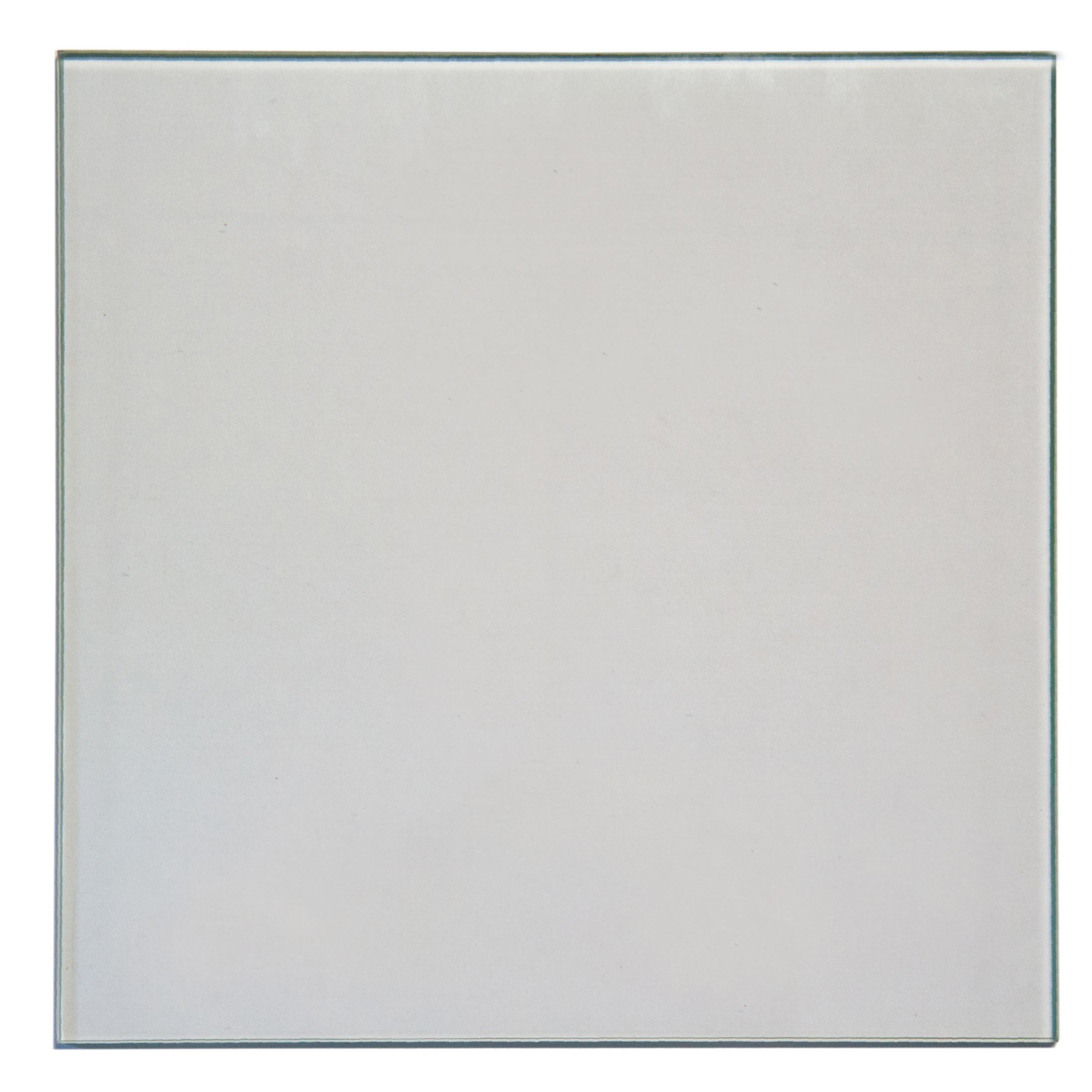 Verre pro classic carré transparent 255x255x6mm