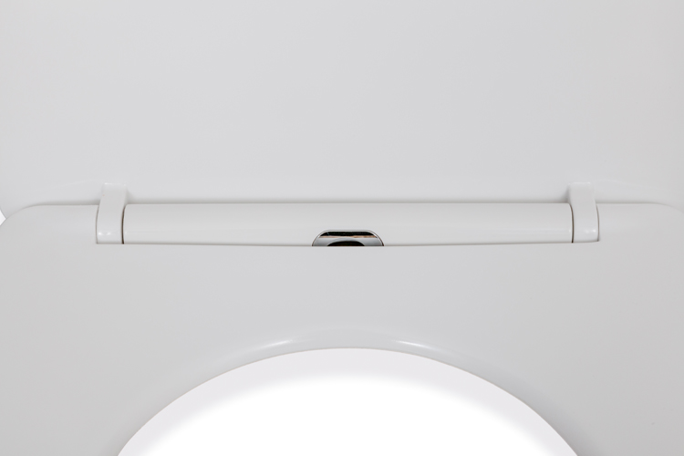 Siège de WC Gary ultra-fin blanc