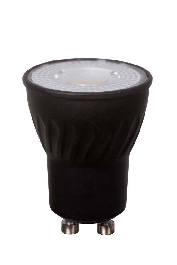 Lucide MR11 - Ampoule led - Ø 3,5 cm - LED Dim. - GU10 - 1x3,8W 2700K - Noir