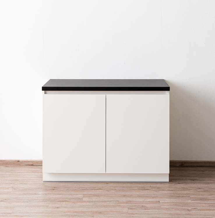 Armoire de cuisine Plenti meuble bas blanc 120x78cm