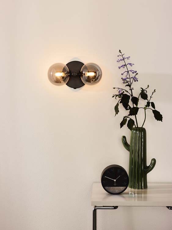Lucide TYCHO - Wandlamp - G9 - Zwart