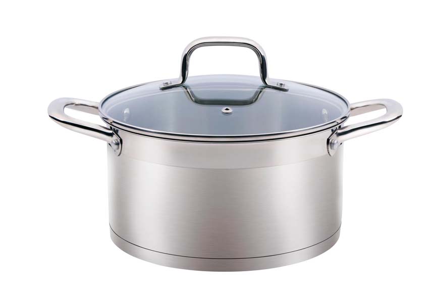 Set de casseroles argent 7 pièces