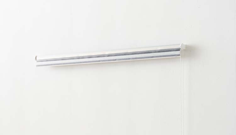 Store enrouleur transparent Cibra gris 100x250cm