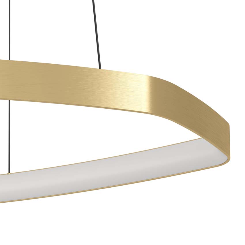 Hanglamp - Goud - Ø40cm - Dimbaar - LED - 1x25W - 3000K