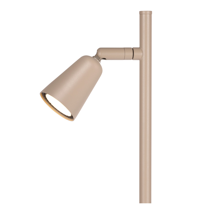 Lucide Essential Tiana - Vloerlamp - 2xGU10 (MR16) - Taupe